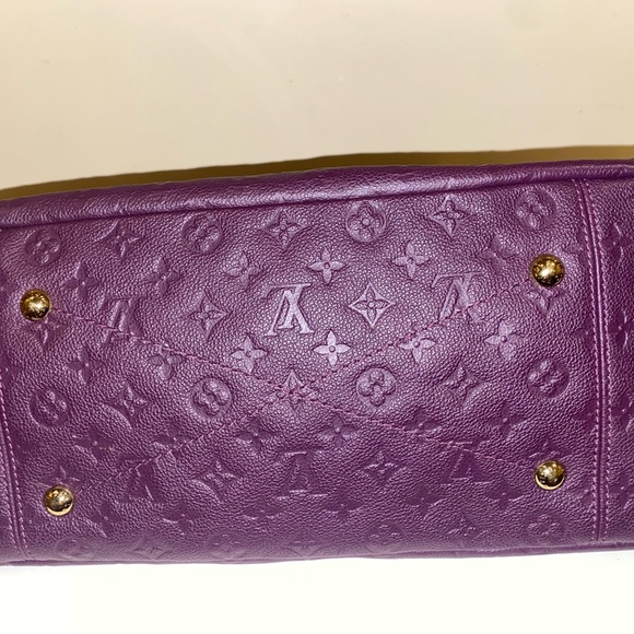 Louis Vuitton Purple Monogram Empreinte Artsy MM Aube - Picture 4 of 10